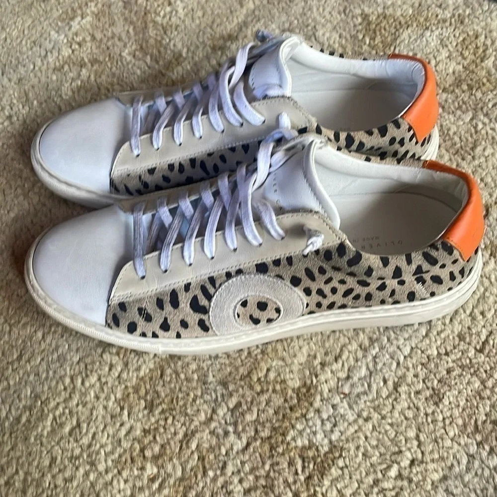Oliver Cabell / Low 1 Jolla leopard spot sneaks - Picture 5 of 12